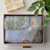 Lily Fairy (1888) van Luis Falero Famous Painting Tissuepapier (Geschenk)