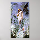 Lily Fairy  Fine Art van Luis Falero Print (Voorkant)