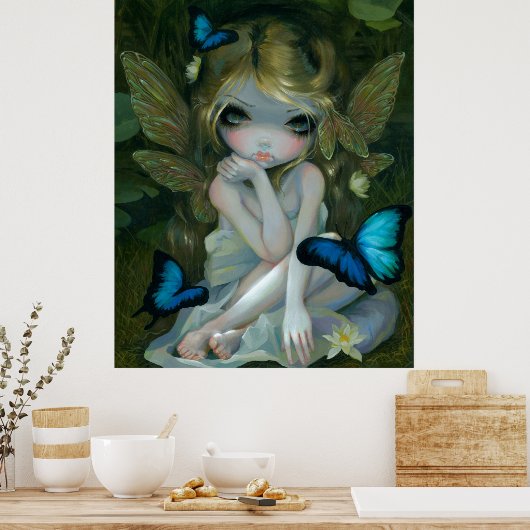 Lily Firy ART PRINT van Jasmine Becket-Griffith (Keuken)
