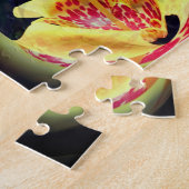 Lily Floral Abstract Lijst Creëer Uw eigen foto Legpuzzel (Zijkant)