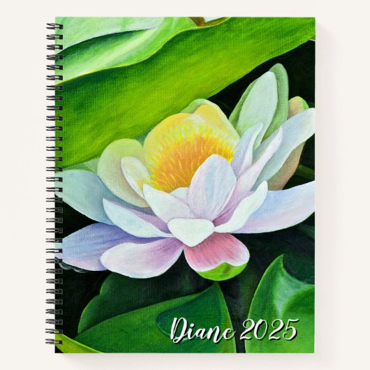 Lily Floral Collectie Notitieboek (Voorkant)