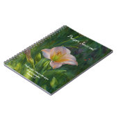  Lily Flower Art Prayer Journal Notitieboek (Linkerzijde)