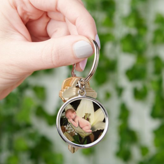 Lily Flower Baby Sleutelhanger (Hand)