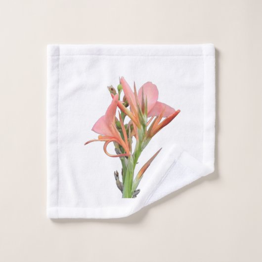 Lily Flower Bad Handdoek (Wasdoekje)