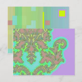 Lily Flower Briefkaart (Voorkant / Achterkant)