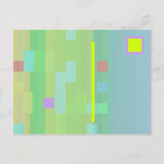 Lily Flower Briefkaart (Achterkant)