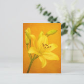 Lily Flower Briefkaart (Staand voorkant)