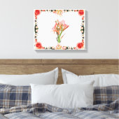 Lily Flower Canvas Afdruk (Insitu (Slaapkamer))