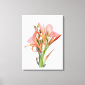 Lily Flower Canvas Afdruk (Voorkant)