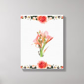 Lily Flower Canvas Afdruk (Voorkant)