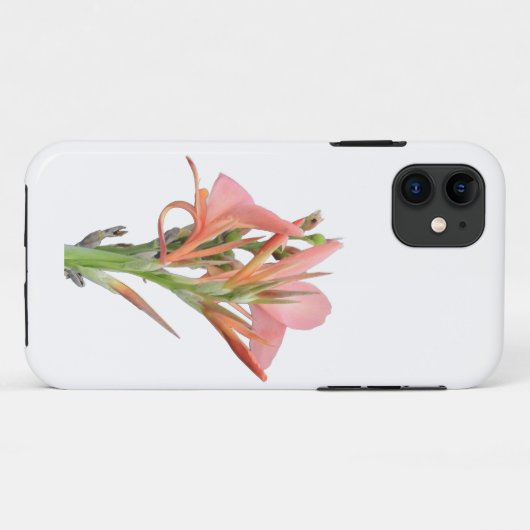 Lily Flower Case-Mate iPhone Case (Achterkant (horizontaal))
