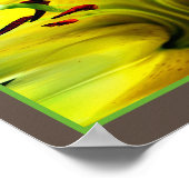 Lily Flower Fantasy Abstract Poster (Hoek)