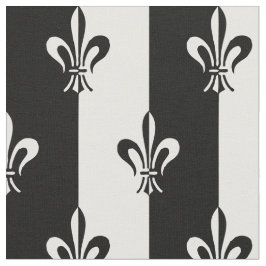 Lily Flower Fleur De Lis Pattern Stof