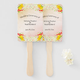 Lily Flower Garden Wedding Handwaaier