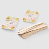 Lily Flower Garden Wedding Handwaaier (Niet-gemonteerd)