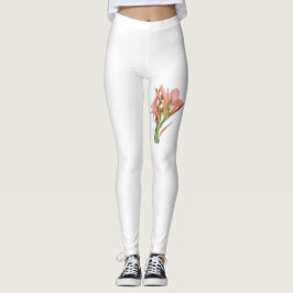 Lily Flower Leggings