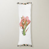 Lily Flower Lichaamskussen (Voorkant Verticaal)