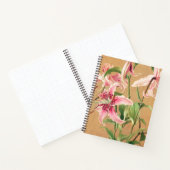 Lily Flower Print Bullet Journal groot jaar blanco Notitieboek (Binnen)