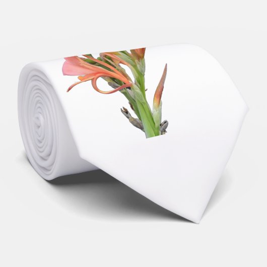 Lily Flower Stropdas (Opgerold)