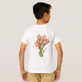 Lily Flower T-shirt (Achterkant volledig)