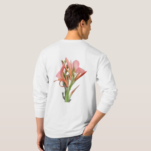 Lily Flower T-shirt (Achterkant volledig)