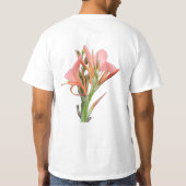 Lily Flower T-shirt (Achterkant)