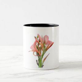 Lily Flower Tweekleurige Koffiemok
