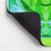 Lily Flowers Abstracte kleuren gepersonaliseerd Muismat (Hoek)