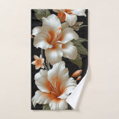 Lily Flowers Bad Handdoek (Handdoek)
