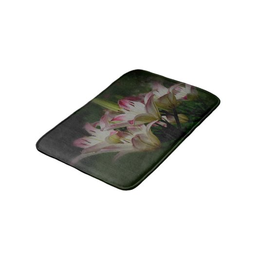 Lily Flowers Badmat (Gekanteld)