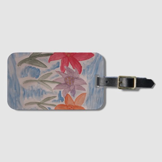 Lily Flowers Bagagelabel (Voorkant (horizontaal))