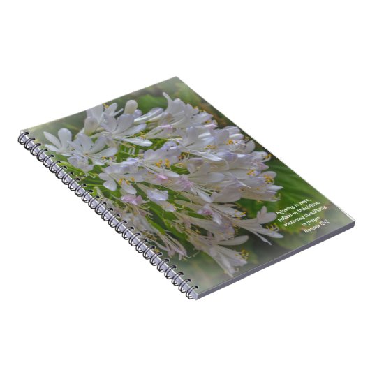  Lily Flowers Gebedsjournaal Bijbelvers Notitieboek (Rechterzijde)