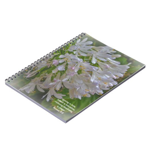  Lily Flowers Gebedsjournaal Bijbelvers Notitieboek (Linkerzijde)