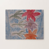 Lily Flowers Jigzaag Puzzle Legpuzzel (Horizontaal)