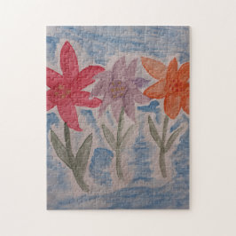 Lily Flowers Jigzaag Puzzle Legpuzzel