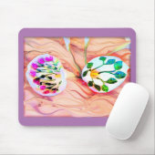 Lily Flowers Mousepad Muismat (Met muis)