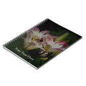 Lily Flowers Natuur Notitieboek (Linkerzijde)