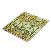 Lily Flowers of Art Nouveau Style, Mucha Tegeltje (Zijkant)