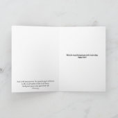  Lily Flowers op Pattern Easter Kaart (Binnen)