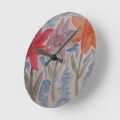 Lily Flowers Ronde Klok (Hoek)
