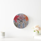 Lily Flowers Ronde Klok (Huis)