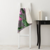 Lily Flowers Sherpa Blanket Deken (In situ)