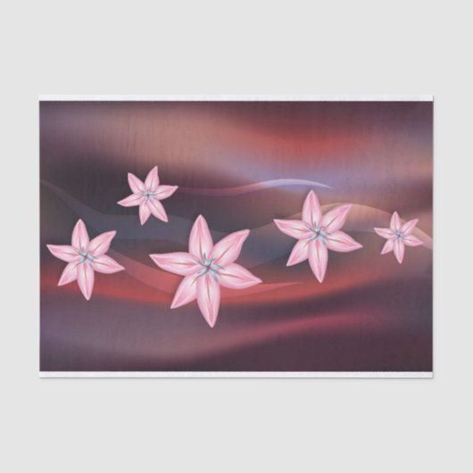 Lily Flowers Tissuepapier (Voorkant)