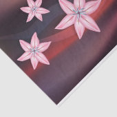 Lily Flowers Tissuepapier (Detail)