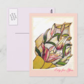 Lily for You JUBILEUM kaarten (Voorkant / Achterkant)