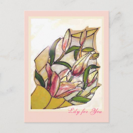 Lily for You JUBILEUM kaarten (Voorkant)
