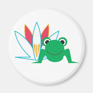 Lily Frog Magneet