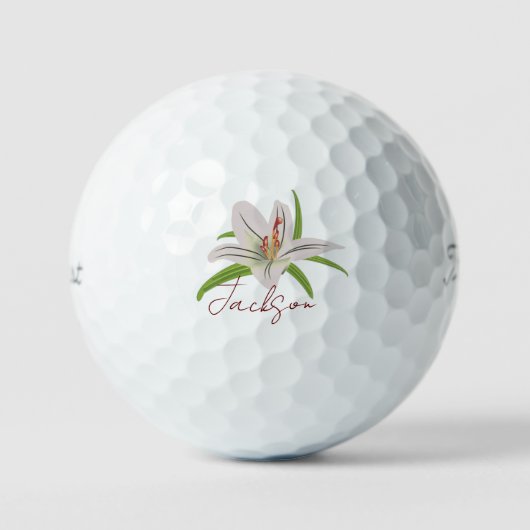 Lily - Golf Swing Fun Golfballen (Voorkant)