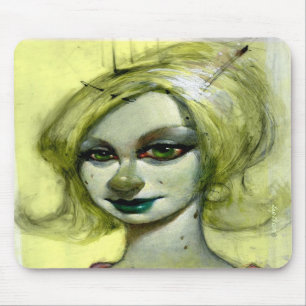 "Lily Green" Mousepad Muismat