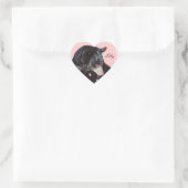 Lily Heart Sticker (Tas)